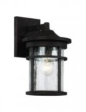 Trans Globe 40380 RT - 1LT WALL LANTERN-SML-SEEDED GL